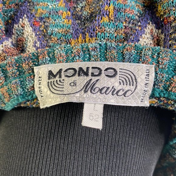 Vintage Mondo di Marco Italian Grandpa Sweater L - Picture 11 of 11